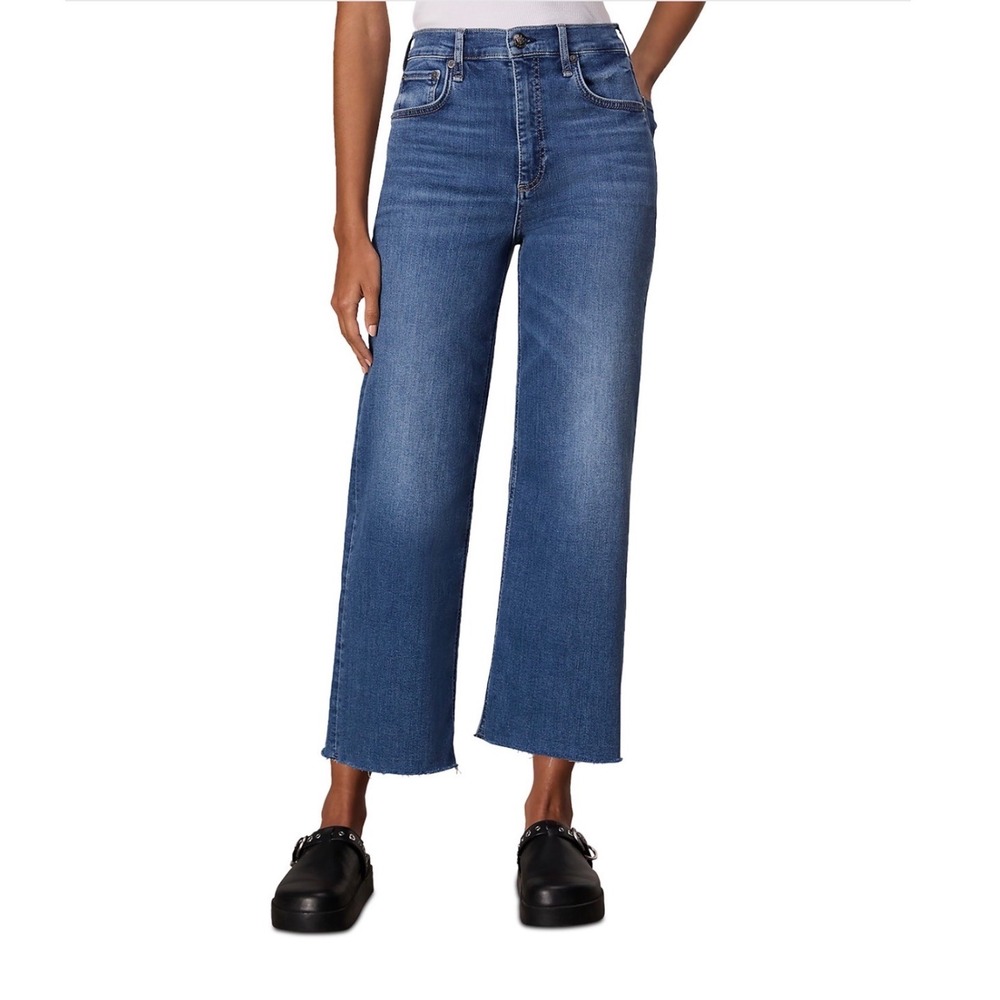 Rag Bone Epic Andi High Rise Wide Leg Ankle‎ Jeans Scout Size 28